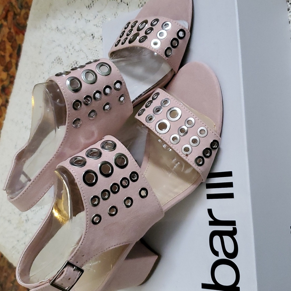 Bar III blush shoes